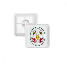 Kit de atualização de teclado mecânico PBT com emblema nacional Togo Africa