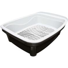 Banheira Gato Furacão Pet Classic Plus - Preta