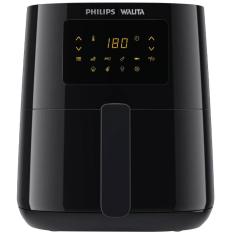 Fritadeira Elétrica Sem Óleo Air Fryer Philips Walita RI9252 Display Digital 4,1 L - Preta