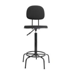 Cadeira caixa alta banqueta check out supermercado mercadinho mercearia portaria economica