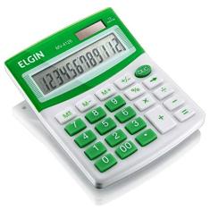 Calculadora de Mesa 12 Dígitos MV 4126 Verde Elgin