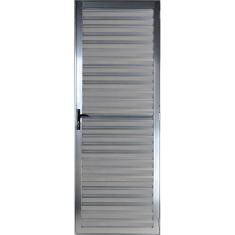 Porta palheta 2,10x60 lado DIREITO no alumínio brilhante