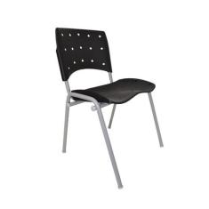 Cadeira Secretaria Ergoplax Fixa BC - Maiart, Preto