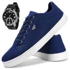 Tenis sapatenis masculino casual social cadarço confortavel 37 ao 44 +