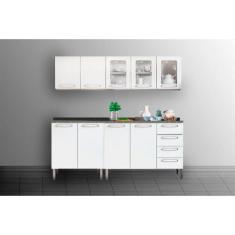 Cozinha Modulada Bertolini Evidence 4 Peças Branco