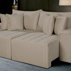 Sofá Living Retrátil com Molas Veneza 2.10 Mts - DECOR LAR