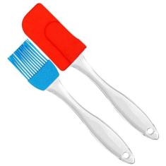 Espátula E Pincel De Silicone