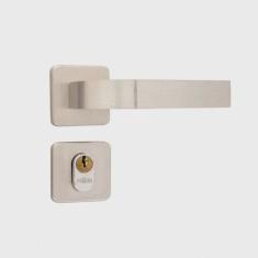 Fechadura Externa Roseta 40mm mgm Módena Alumínio