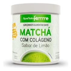 Matchá Solúvel Sabor Limão 200g Femme - Apisnutri