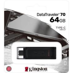 Pen Drive Kingston Datatraveler 70 Usb-C 3.2 64gb - Dt70-64gb