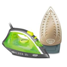 Ferro a Vapor Arno Ecogliss FEC1 1200W Base Cerâmica Verde com Desligamento Automático 110V