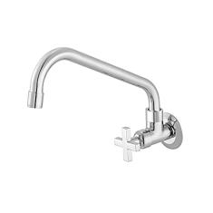 Torneira para Cozinha de Parede Bica Móvel 1165 Linha Nya Cromado Meber