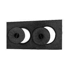 Chapa Paulista Fogão A Lenha 2 Furos Com Tampa 19x39x22cm