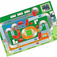 Pista para Brincar de Carrinhos Miniatura 100x60cm