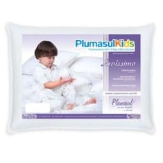Travesseiro Fibra Siliconizada Plumasul 1223 30x40cm - Branco
