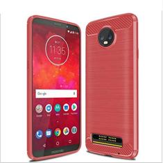 Capa para Moto Z3 Force, toque macio, proteção total, anti-arranhões e impressões digitais + capa de celular resistente a arranhões para Moto Z3 Force