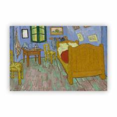 Quadro O Quarto Van Gogh Arte Canvas 60X40Cm - Geral