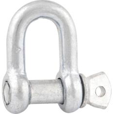 Manilha para cabo de aço 1" reta leve galvanizado - Vonder