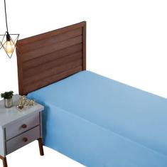 Lençol Solteiro Sem Elástico Algodão 300 Fios Cama Box Infantil - MF E