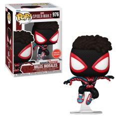 Boneco Funko Pop Games SpiderMan2 Miles Morales Evolved Suit