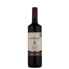 Vinho Tinto Seco Merlot Marcus James 750ml Vinicula Aurora