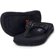 Chinelo Kenner Kivah Full Force Pro Adulto Masculino Preto-Masculino