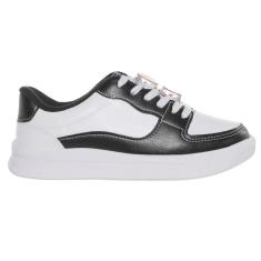 Tênis Casual Infantil Menina Molekinha 2575.107 Cadarço Branco-Feminino