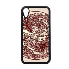 Capa com desenho de dragão chinês para iPhone XR para proteção de telefone da Apple