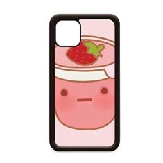 Capa Facial Expression Sorvete de Morango para iPhone 11 Pro Max para Apple Mobile Case