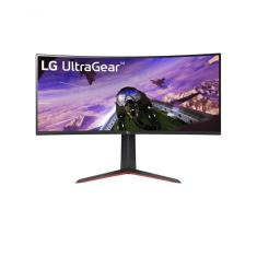 Monitor Gamer LG Ultragear Curvo Tela VA de 34&quot; WQHD UltraWide 160Hz 1ms AMD FreeSync Premium