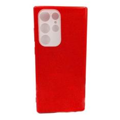 Capinha Capa para Samsung Galaxy s22 ultra Glitter Brilho - HHW, Verme