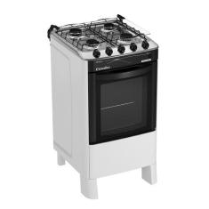 Fogão Esmaltec Pérola 4 Bocas Branco, Bivolt
