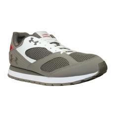 Under Armour Tênis atlético masculino UA Jogger 3028387 (marrom/branco 200, sistema de tamanho de calçados dos EUA, adulto, masculino, numérico, médio, 40), Marrom/Branco 200, 41