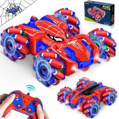 Carro de controle remoto Kikikid Spider USB Charging 4WD 360°