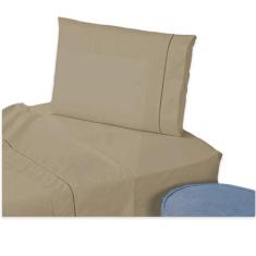 Jogo de Lençol Solteiro 3 Peças 600 Fios Algodão Egípcio Elegante - Ar