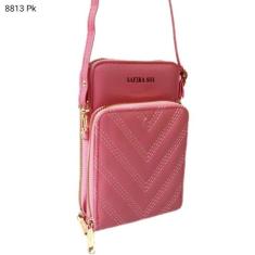 Bolsa Carteira Feminina Transversal Porta Celular com Divisões 8813 - 