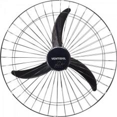 Ventilador De Parede Oscilante 60Cm New Preto Ventisol