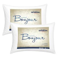 Kit 2 Travesseiros Bonjur Ortobom - CASA DONA