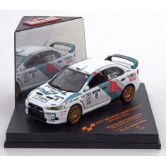 Miniatura Rally Mitsubishi Lancer Evo #8 Y.onishi 1/43 Ferro