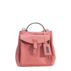 BOLSA FEMININA EM COURO ALÇA DE MÃO COLORIDA "ÂNGELA AISSUM"-Feminino