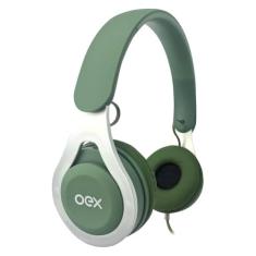Fone De Ouvido Com Microfone Oex Drop Hs210 - Verde