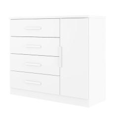 Cômoda Sapateira Gênova Plus Branco - Zanzini