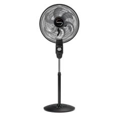 Ventilador de Coluna Mallory Éolo 40cm Preto e Grafite - 220V