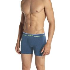 Cueca Boxer Masculina Sem Costura Lupo 733