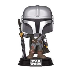 POP! STAR WARS: MANDALORIAN - THE MANDALORIAN - METÁLICO #345 – FUNKO