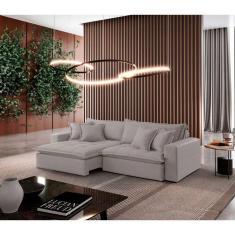 Sofá Zen Veludo 02 Módulos 90 Cm B25 Meu Sofá Online B026 Veludo Prata