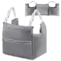 Suzile Almofada de mastectomia pós-cirurgia, travesseiro de mama para necessidades de mastectomia pós-câncer de mama, presentes de recuperação de cirurgia para mulheres (cinza)