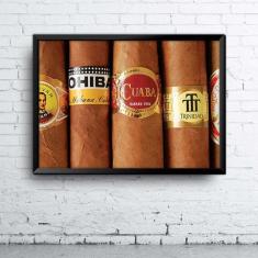 Quadro Charutos 2 A4