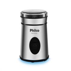 Moedor de Café Elétrico Grano Aroma PMC01I 110V 200W Inox com Lâminas em Aço Philco
