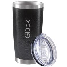 Copo Térmico Para Cerveja Lucky 591Ml Hammer Black Gluck